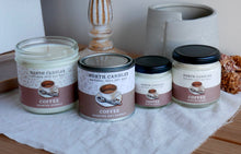 Load image into Gallery viewer, Coffee Scented Soy Candle (With NEW Can Size!)