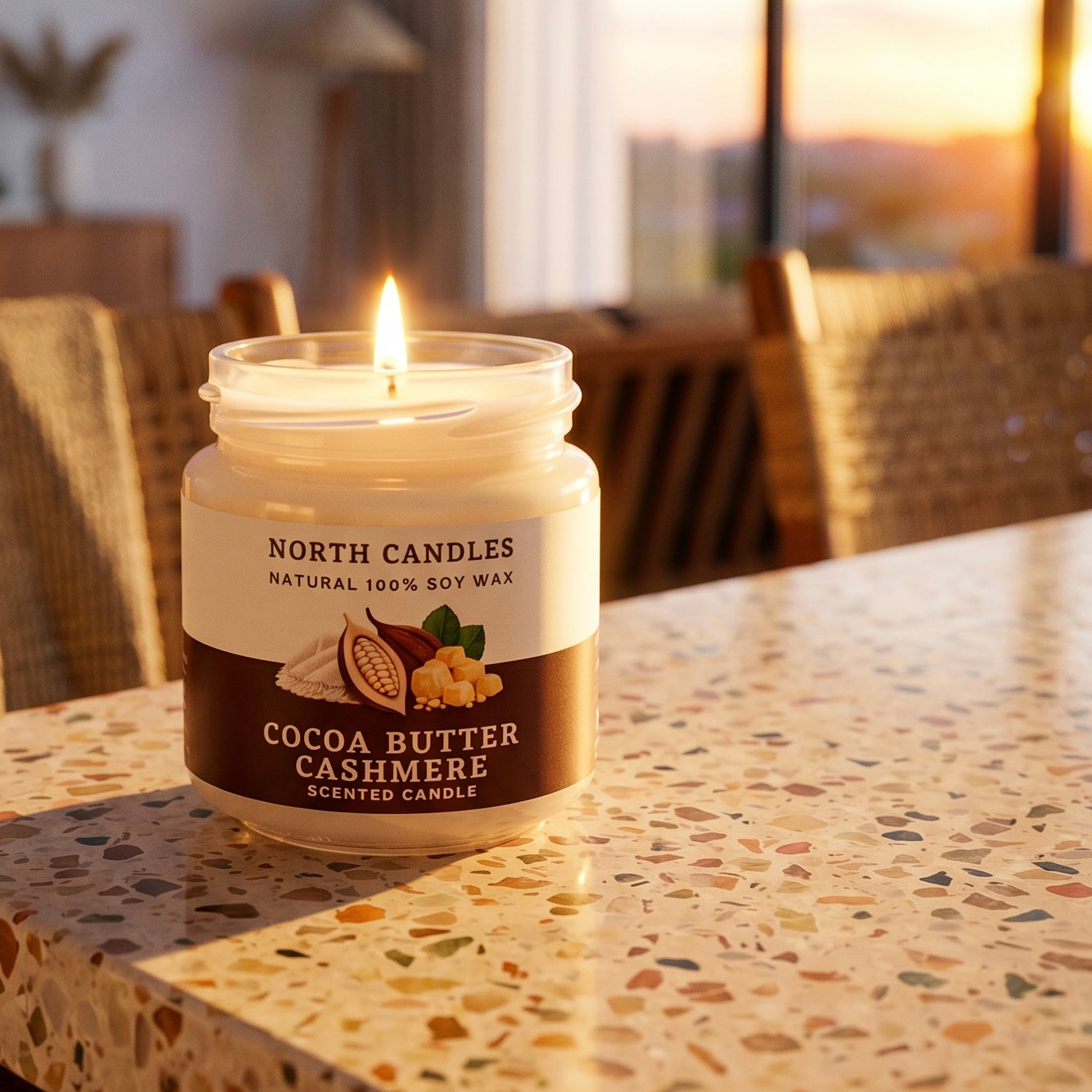 NEW ココアバターカシミア ビンキャンドル – North Candles