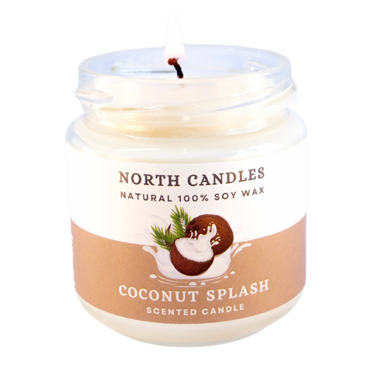 *NEW* Coconut Splash Scented Soy Candle