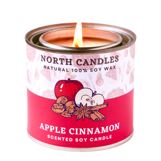 Apple Cinnamon Scented Candle