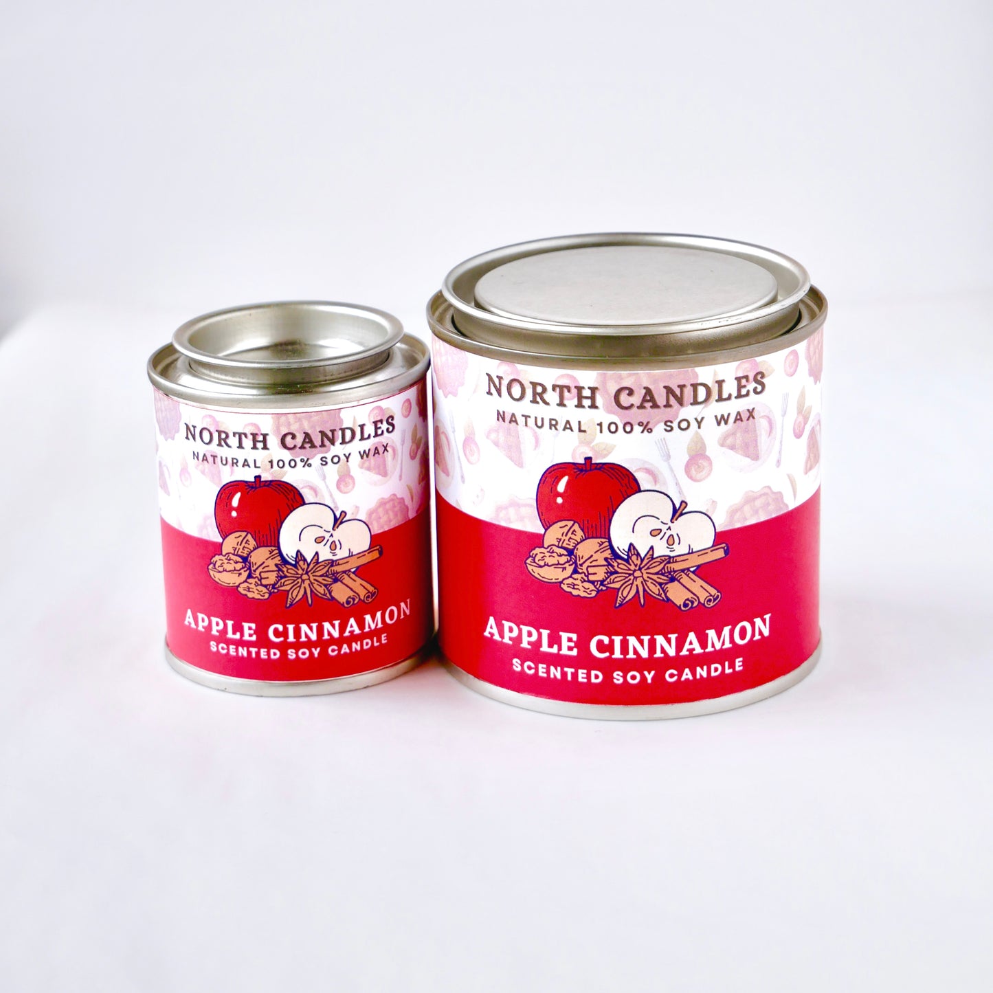 Apple Cinnamon Scented Candle