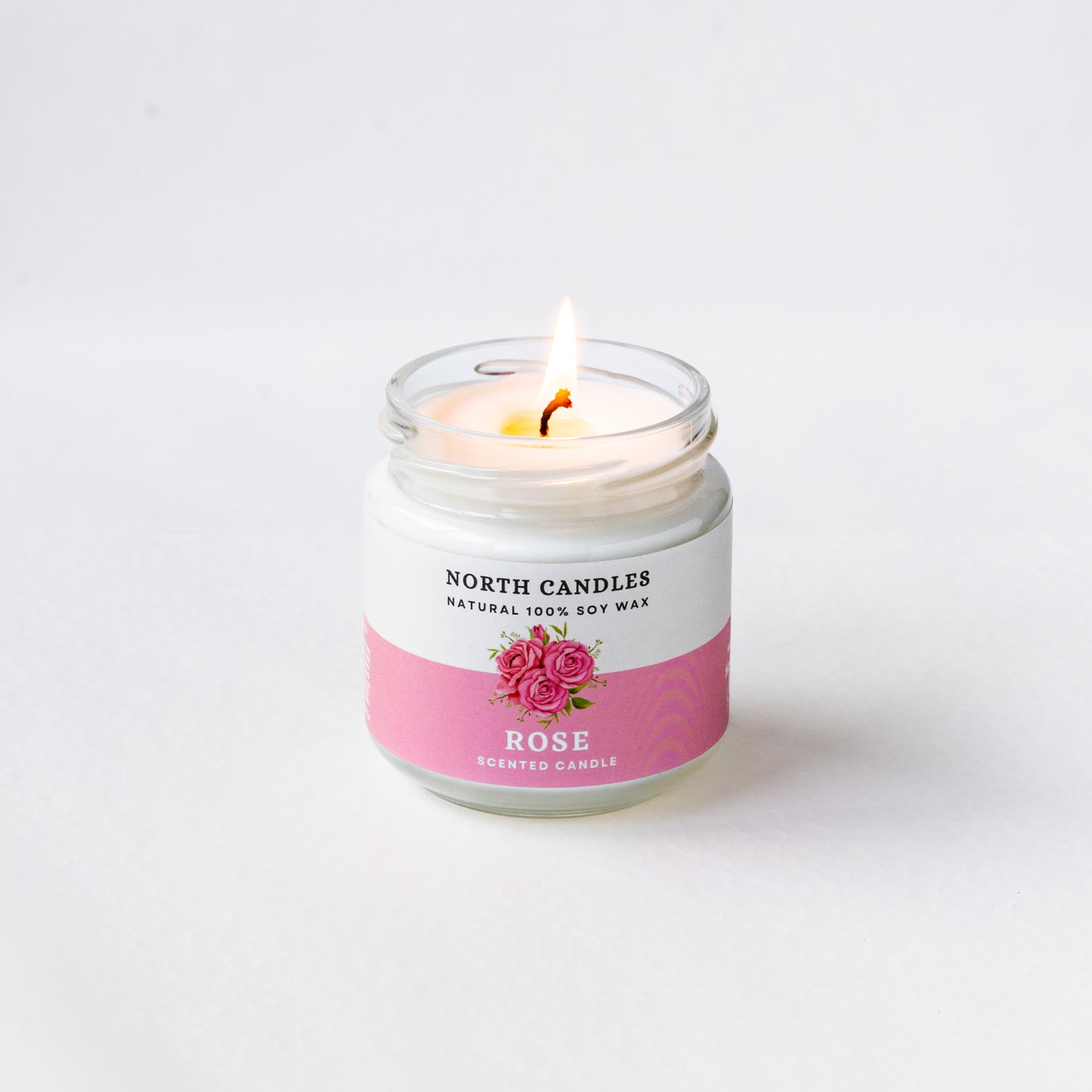 Rose Scented Soy Candle