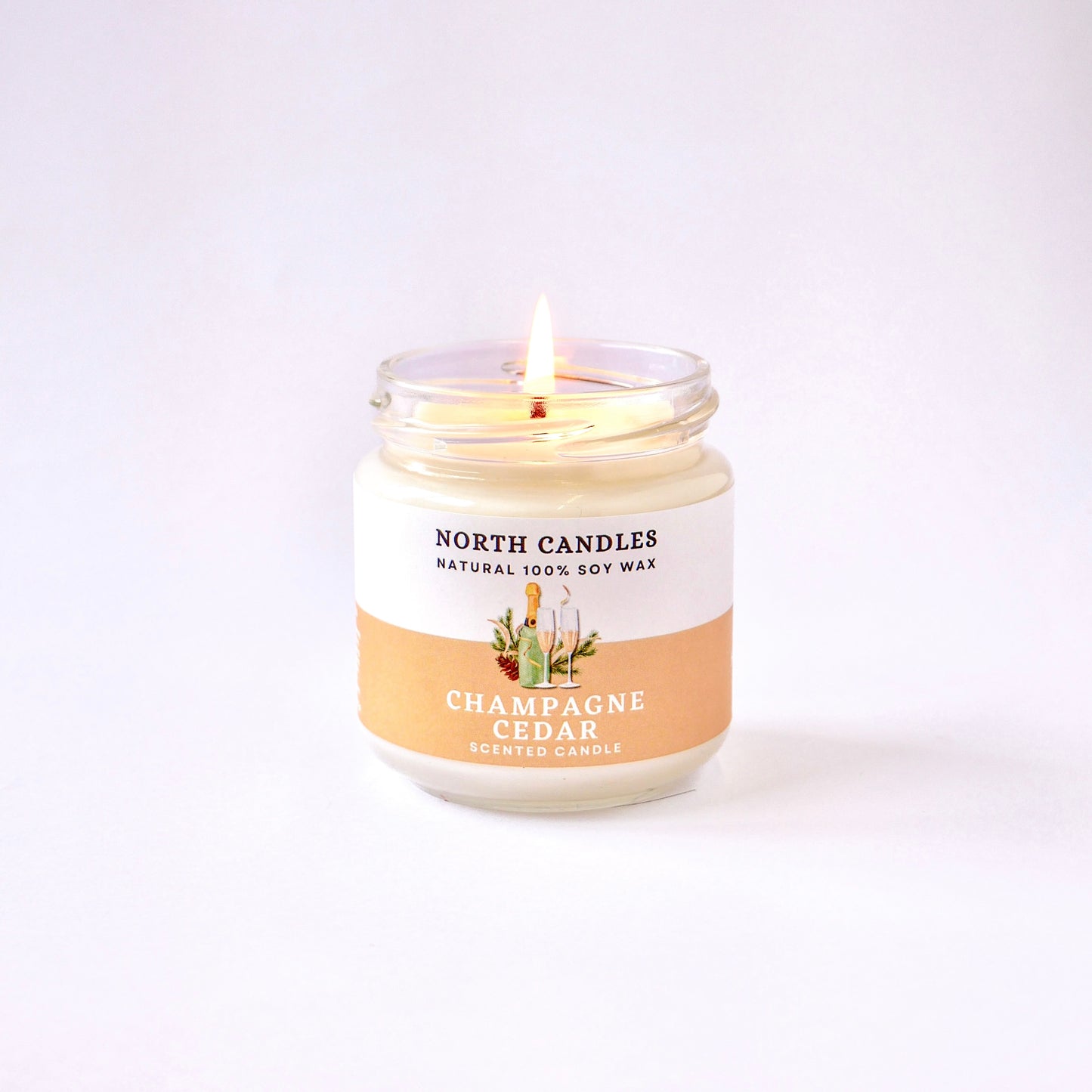 *NEW* Champagne Cider Scented Soy Candle