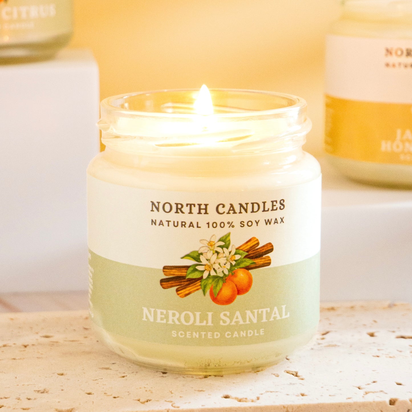 *NEW* Neroli Santal Scented Soy Candle