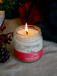 (Seasonal) Winter Berry Scented Soy Candle