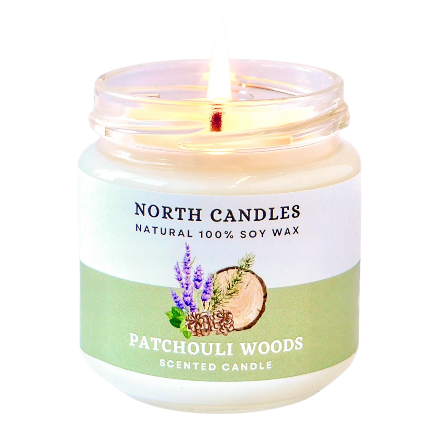 *NEW* Patchouli Woods Scented Soy Candle