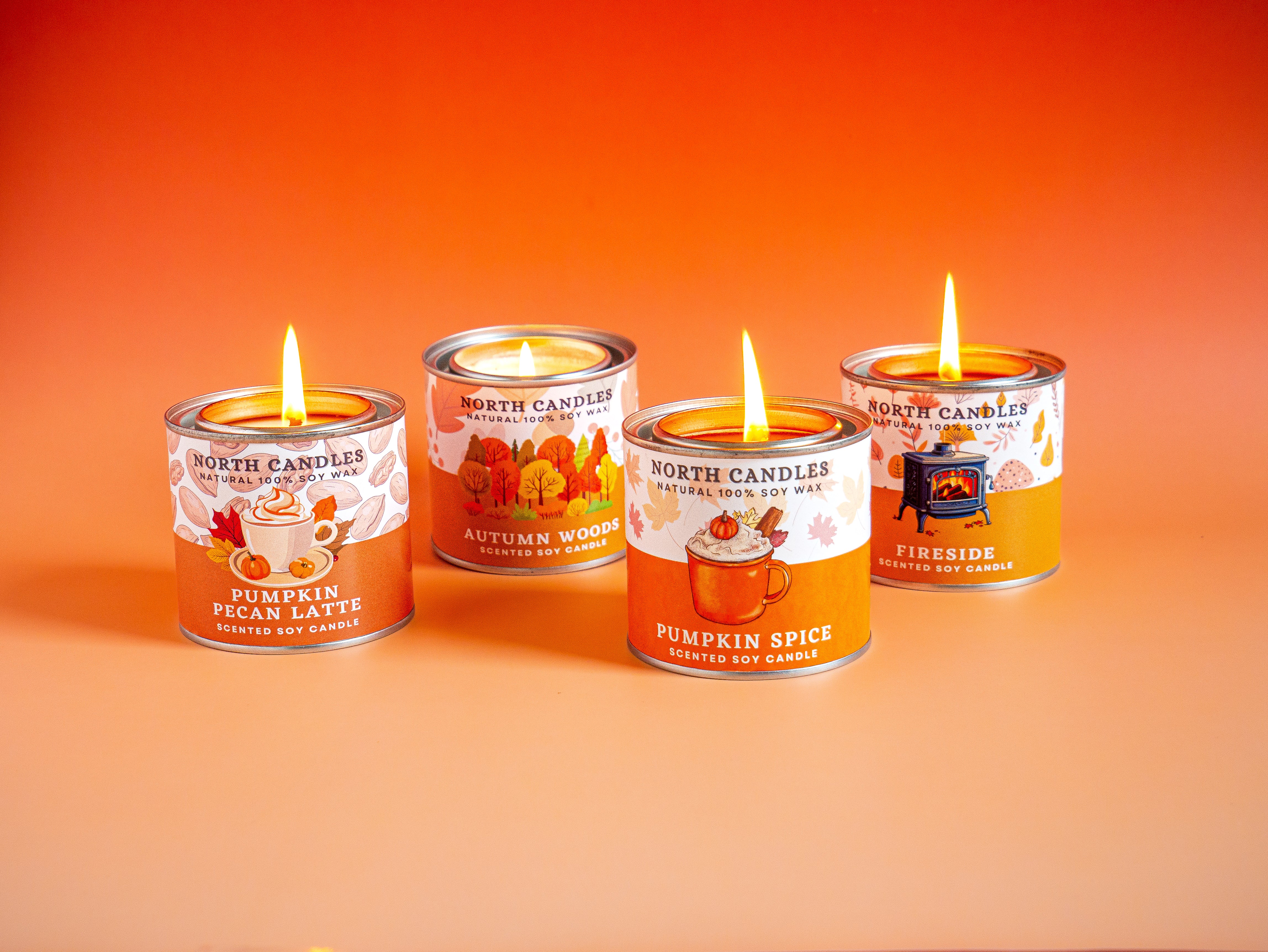 秋限定】秋アロマキャンドル12種お得セット (SAVE 45-50%) – North Candles