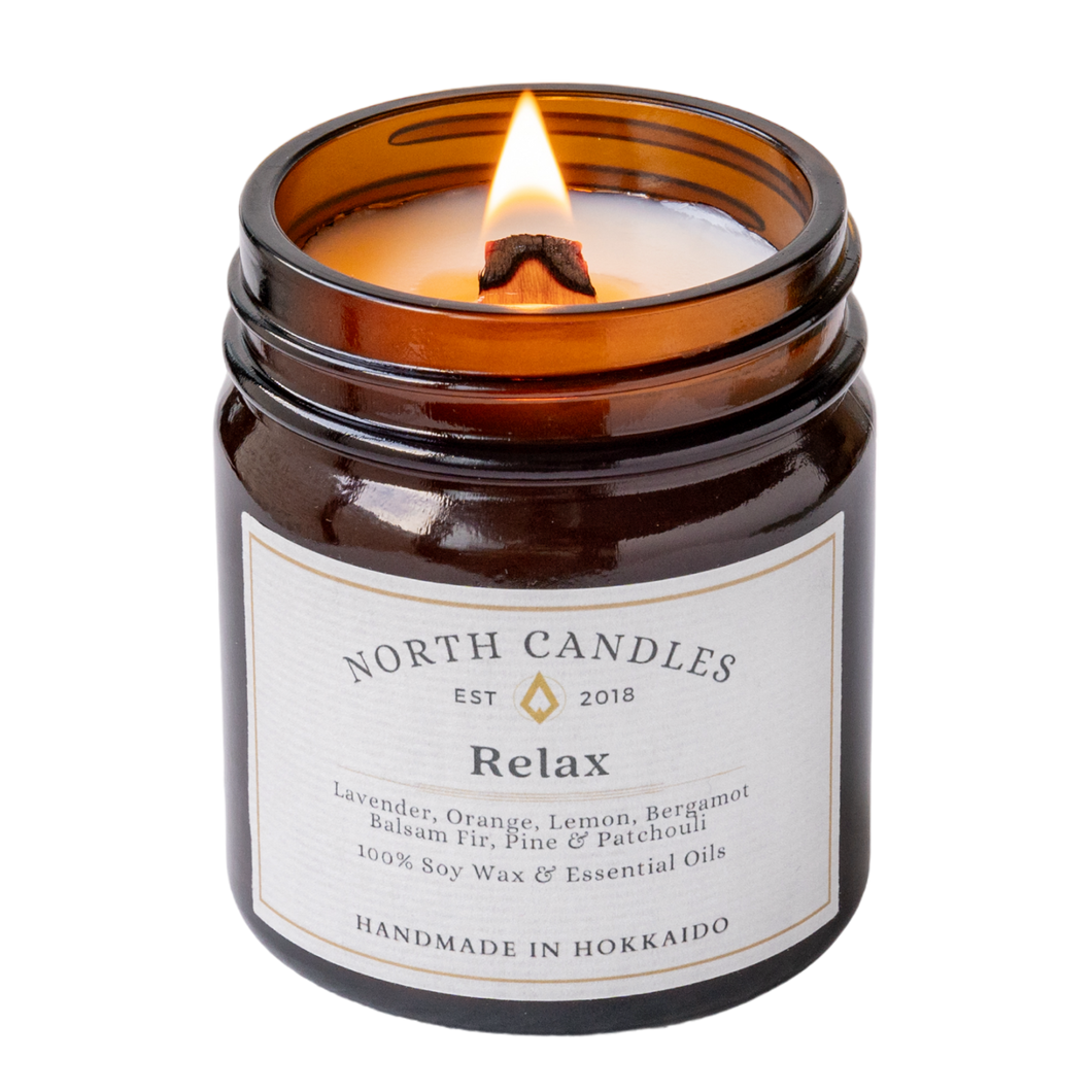 Wood Wick & Essential Oil Scented Candle