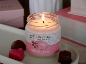 Seasonal Chocolate Scented Soy Candle (SAVE 10-15% OFF!)