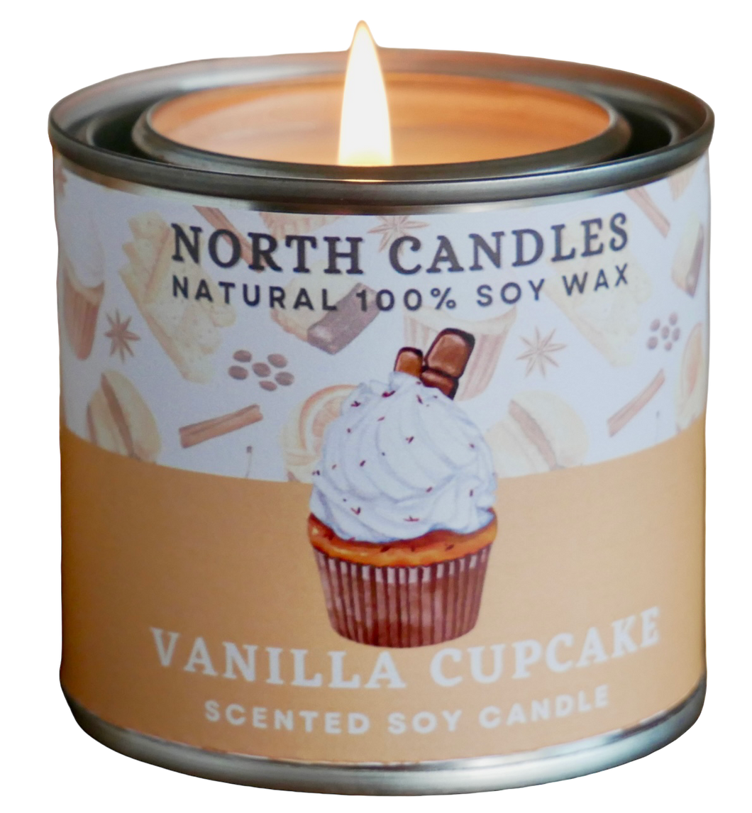 15% OFF! (Seasonal) Vanilla Cupcake Scented Candle
