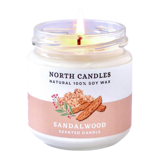 *NEW* Sandalwood Scented Soy Candle