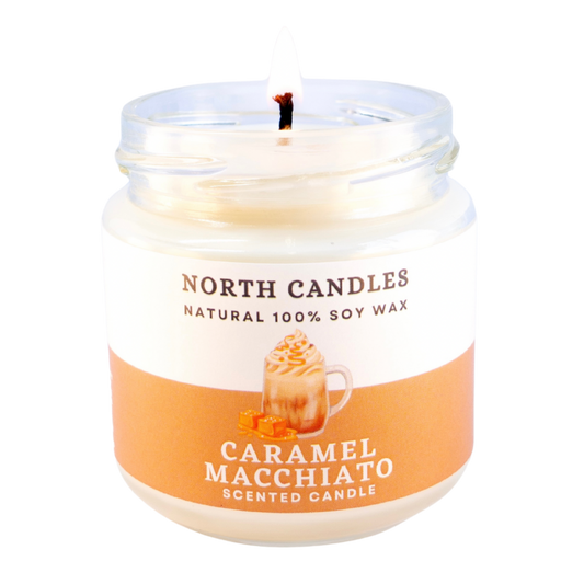 *NEW* Caramel Macchiato Scented Soy Candle
