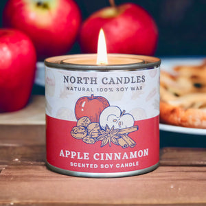 15% OFF! (Seasonal) Apple Cinnamon Scented Candle