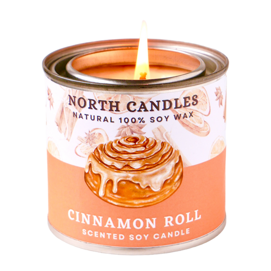 Cinnamon Roll Scented Candle