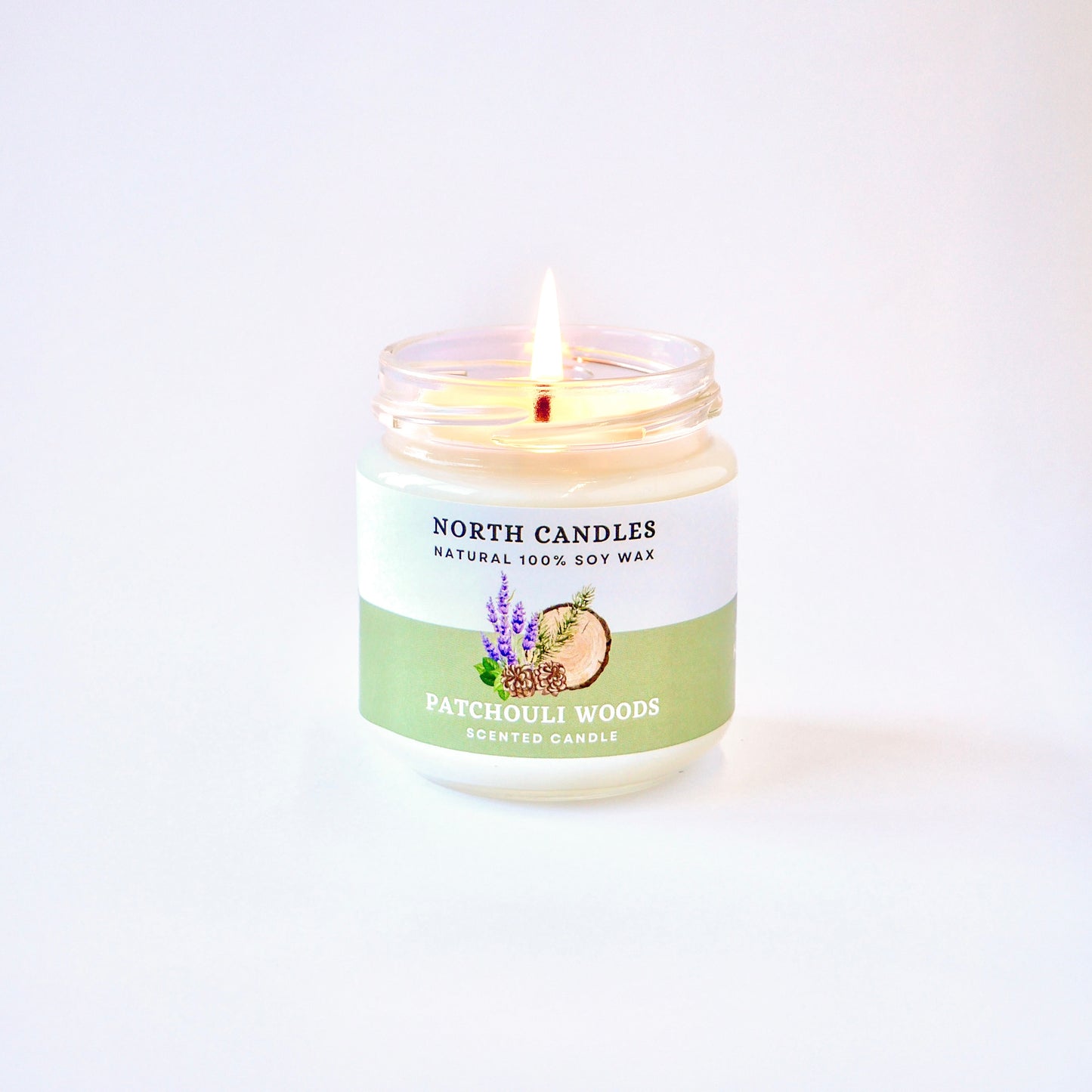 *NEW* Patchouli Woods Scented Soy Candle