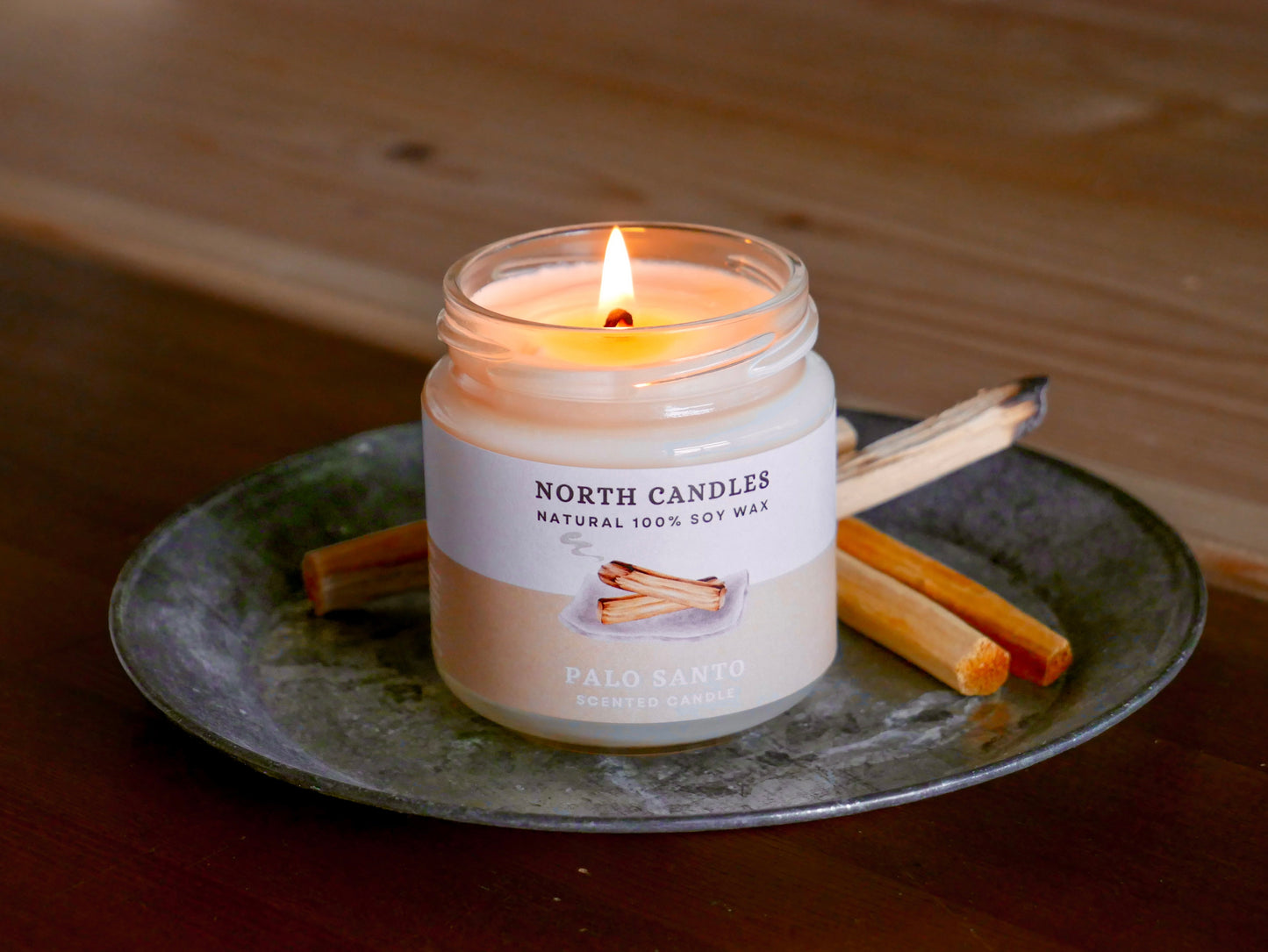 *NEW* Palo Santo Scented Soy Candle