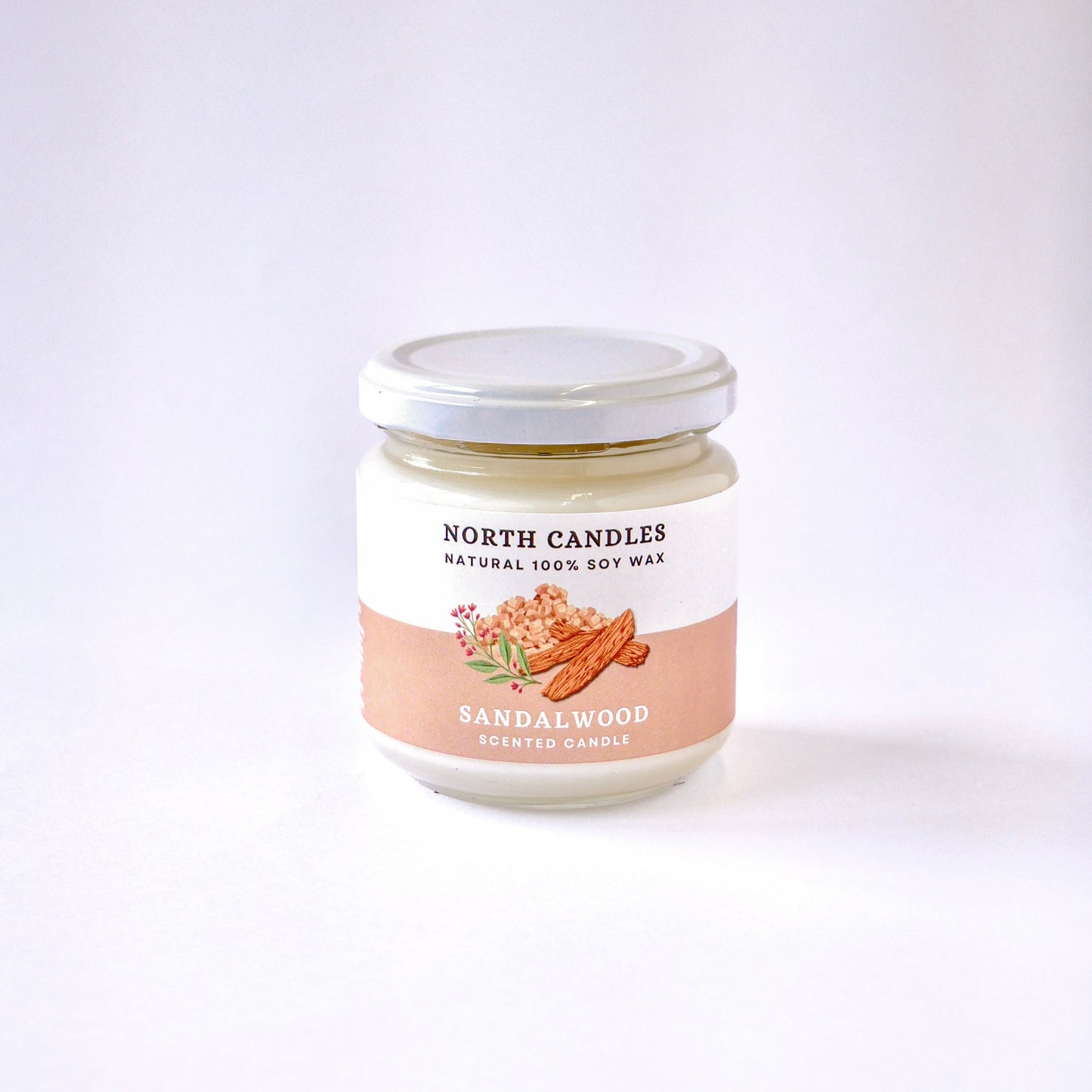 *NEW* Sandalwood Scented Soy Candle