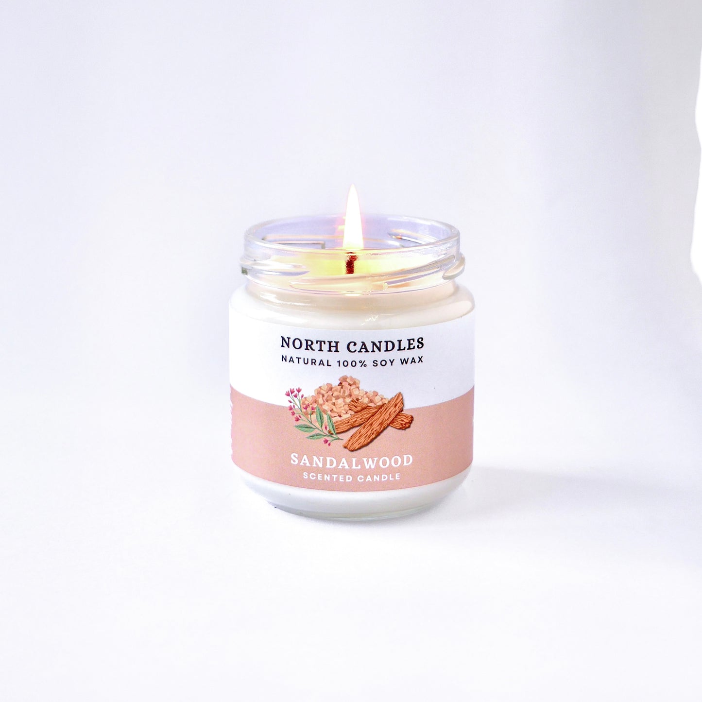 *NEW* Sandalwood Scented Soy Candle