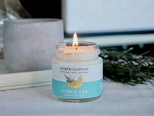 Load image into Gallery viewer, NEW - Citrus Tea Scented Soy Candle