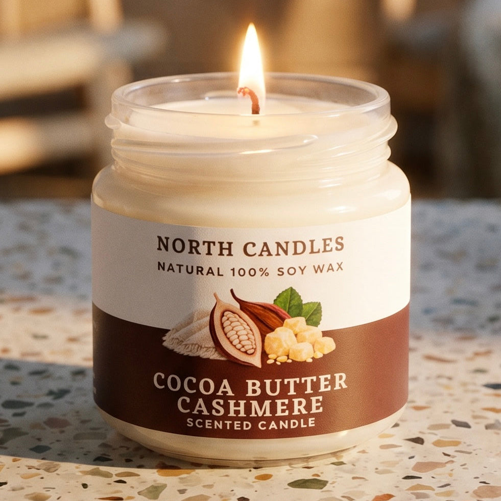 *NEW* Cocoa Butter Cashmere Scented Soy Candle