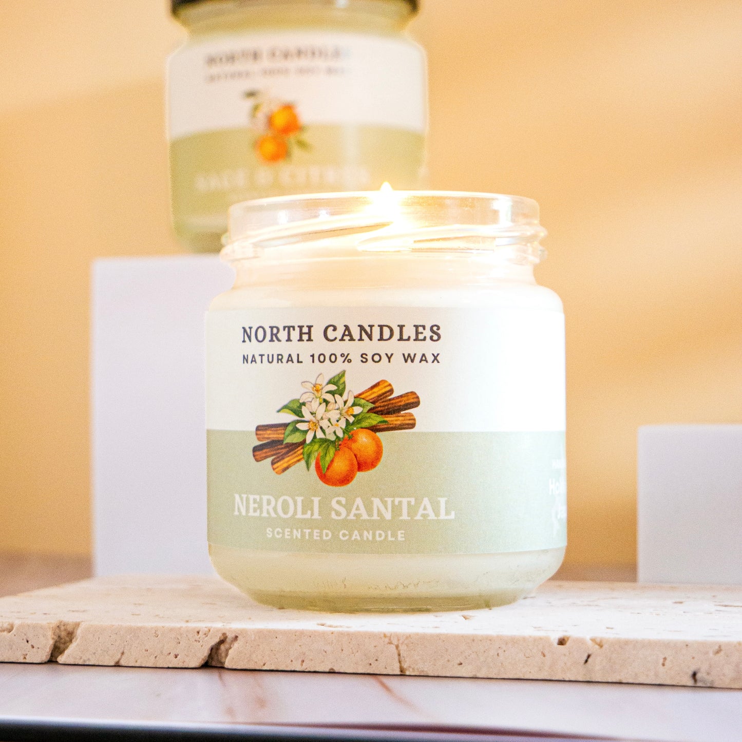 *NEW* Neroli Santal Scented Soy Candle