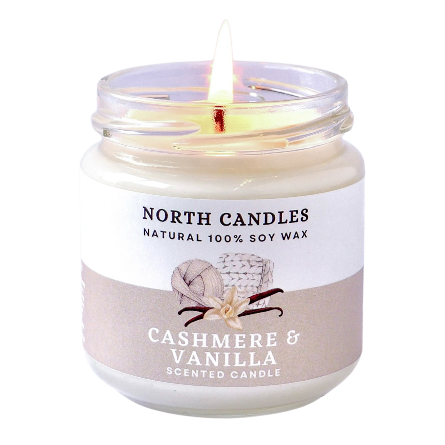 *NEW* Vanilla & Cashmere Scented Soy Candle