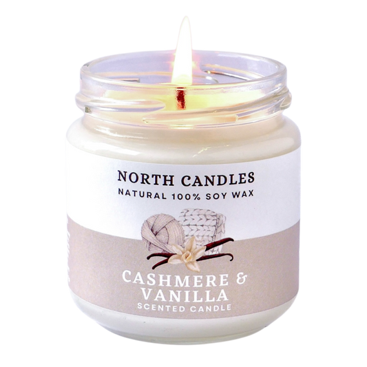 *NEW* Vanilla & Cashmere Scented Soy Candle