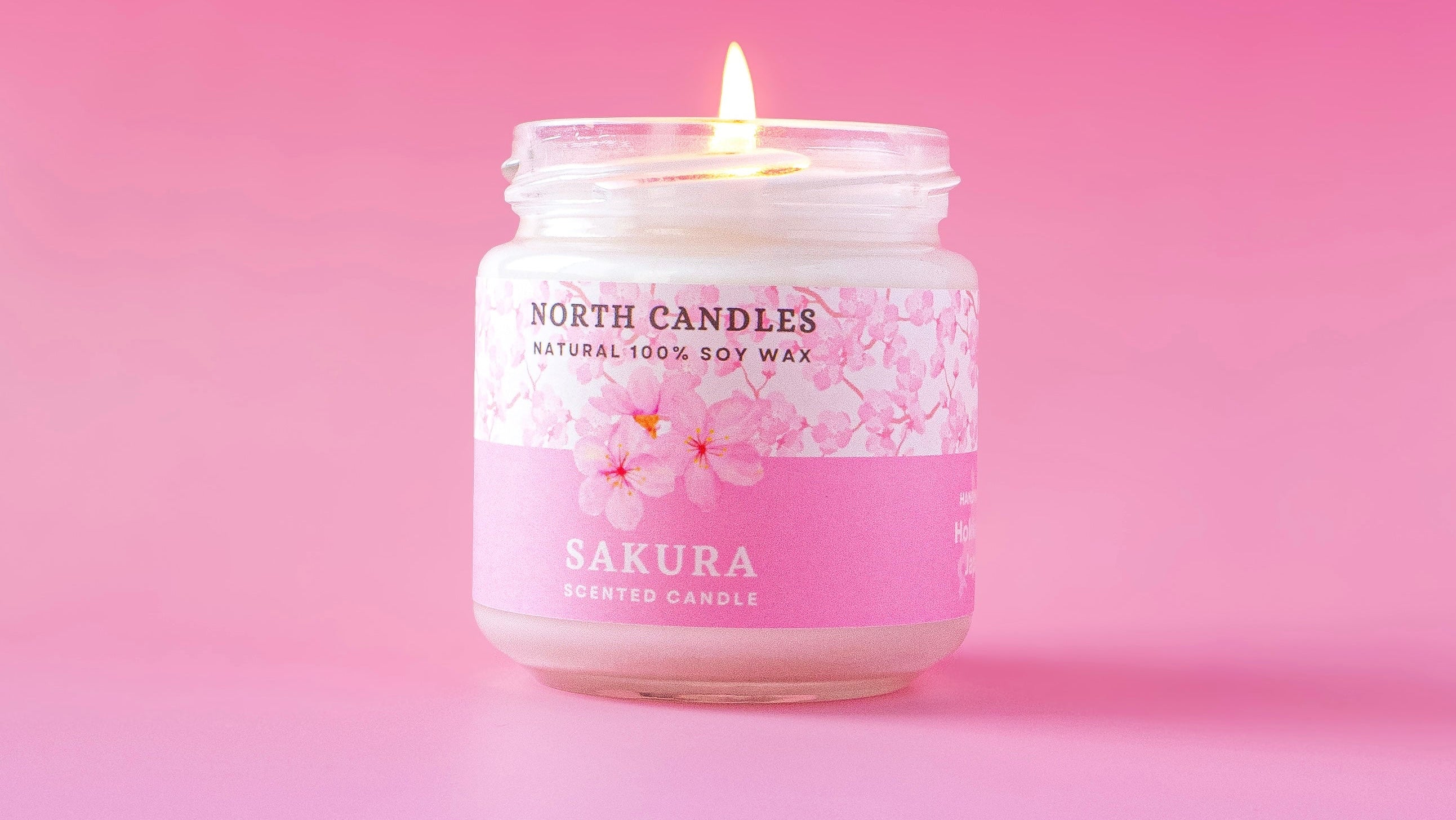 Sakura Cherry Blossom Soy Wax Candle | Japanese Cherry Blossom