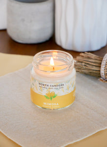 Mimosa Scented Soy Candle