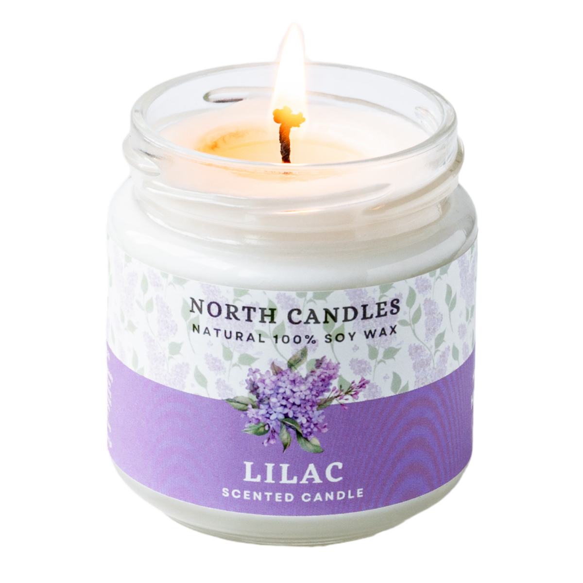 ライラック ソイキャンドル North Candles ノースキャンドル Handmade ライラック ソイキャンドル North Candles ノースキャンドル Handmade
