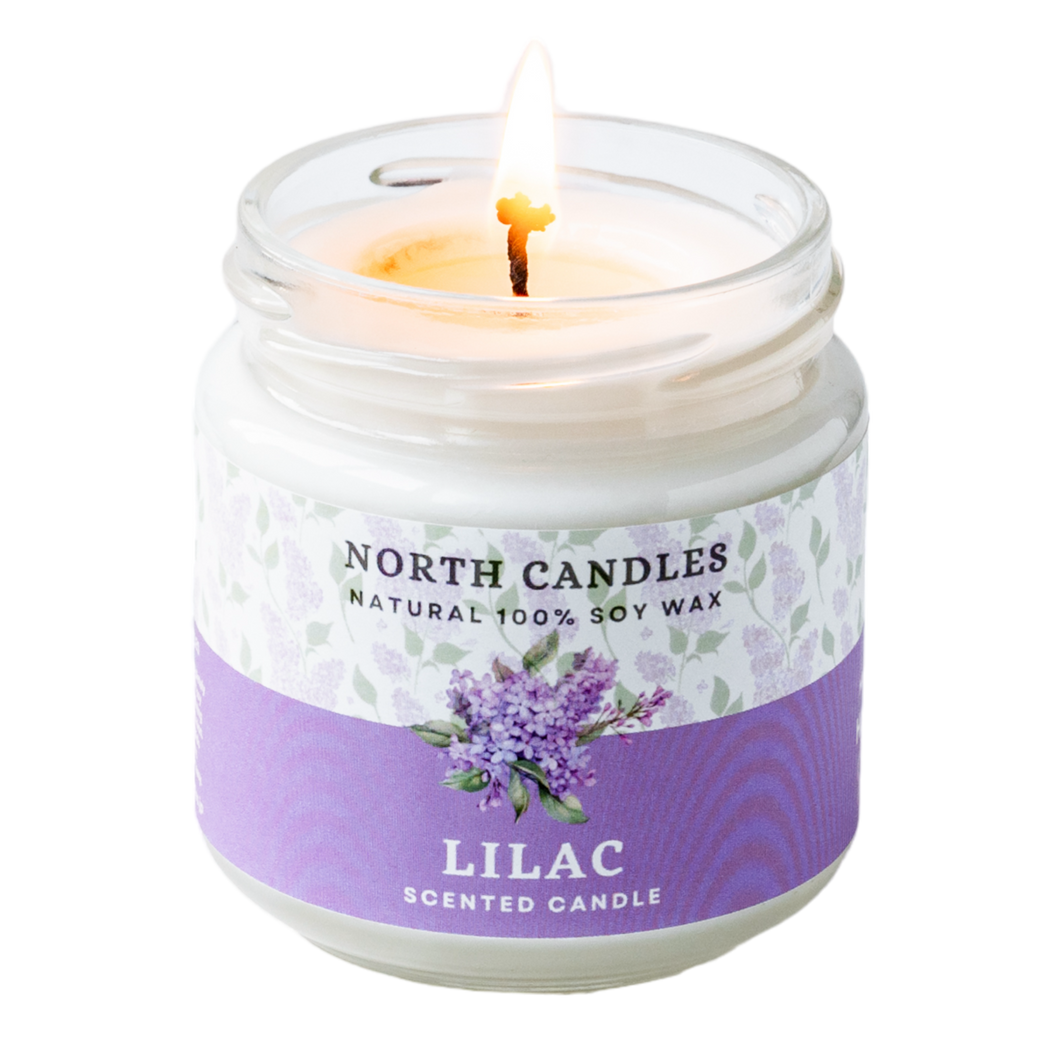 NEW - Seasonal Lilac Scented Soy Candle