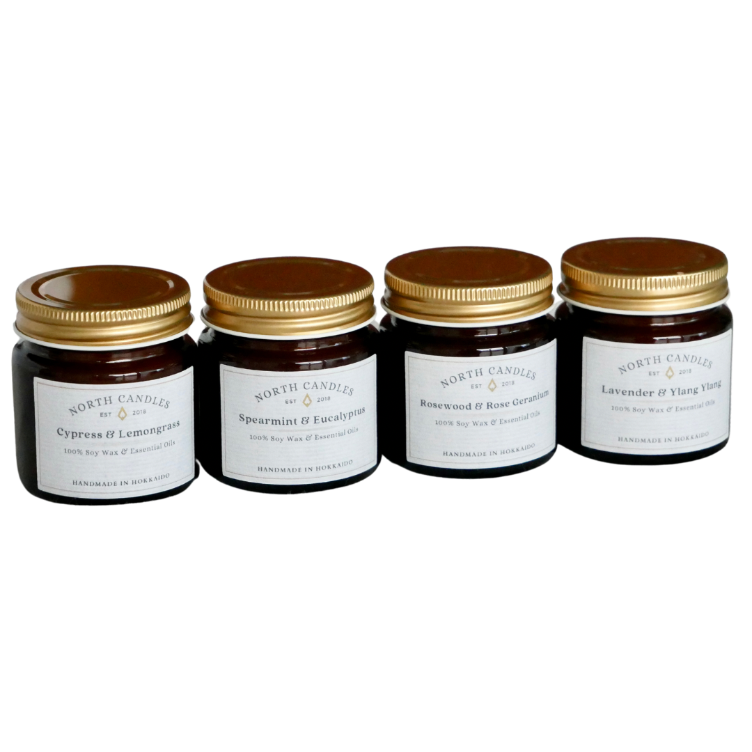 *NEW BLENDS* 4 Pack - Essential Oil Scented Soy Candle (Save 15%)