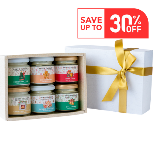 Seasonal Christmas 6 x Candle Set (SAVE 25-35% OFF!)