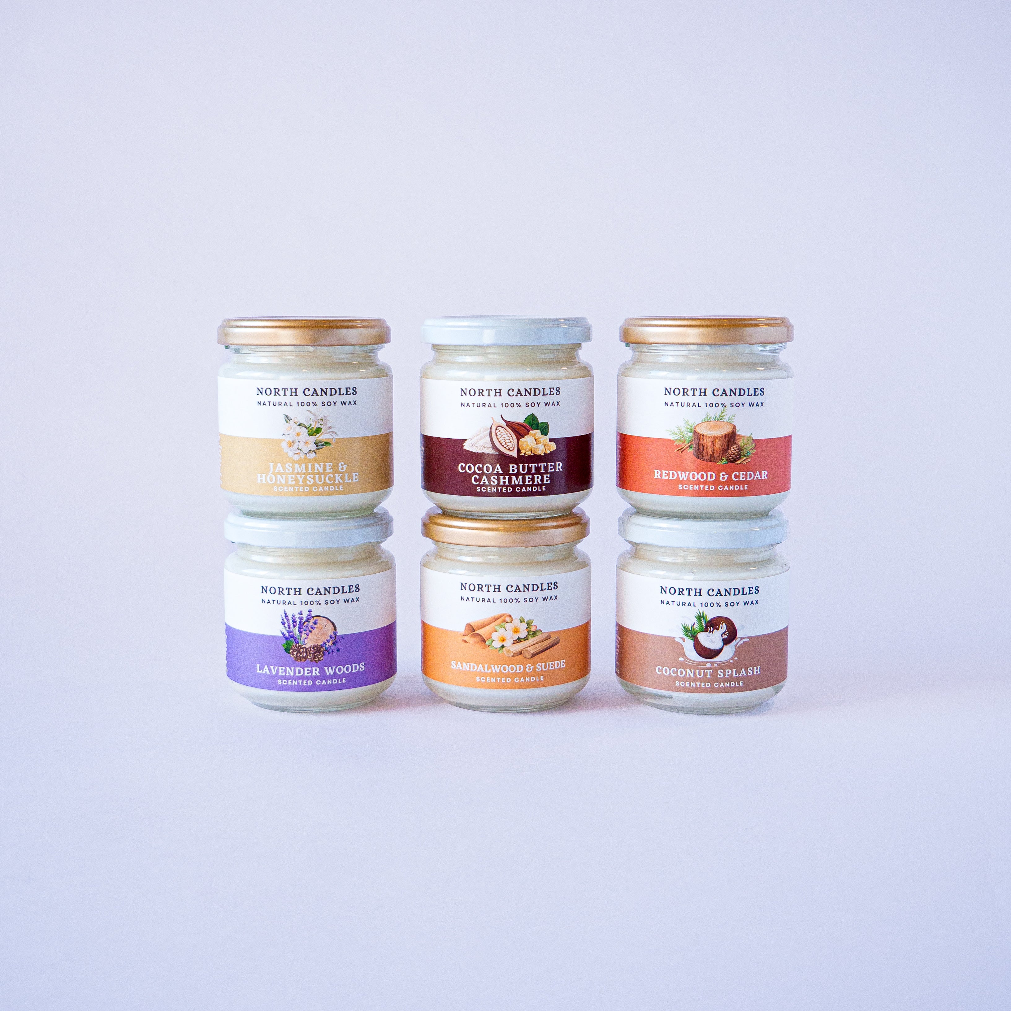 アロマビンキャンドルセット (SAVE 15-20%) ソイキャンドル ノース