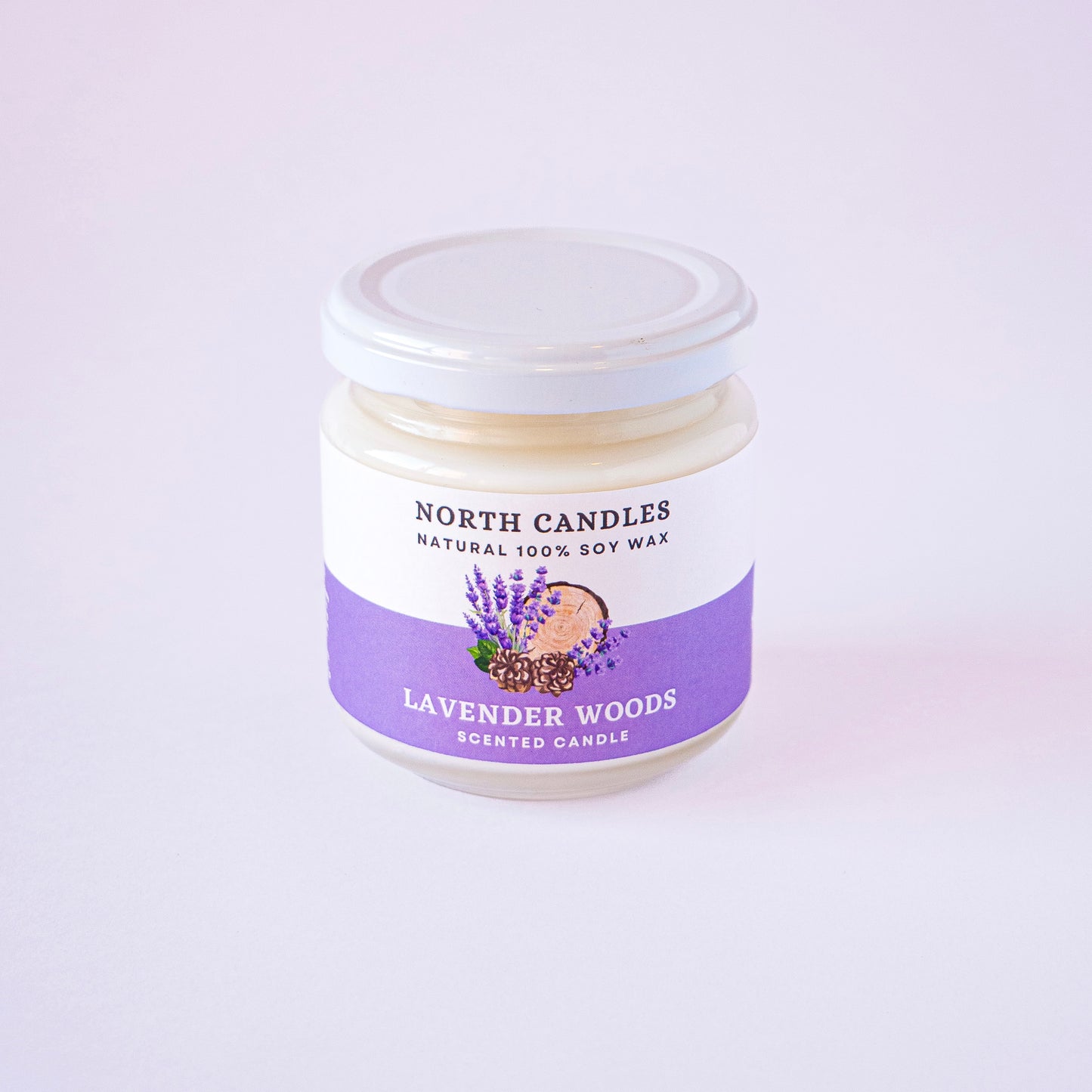 ラベンダーウッド ビンキャンドル