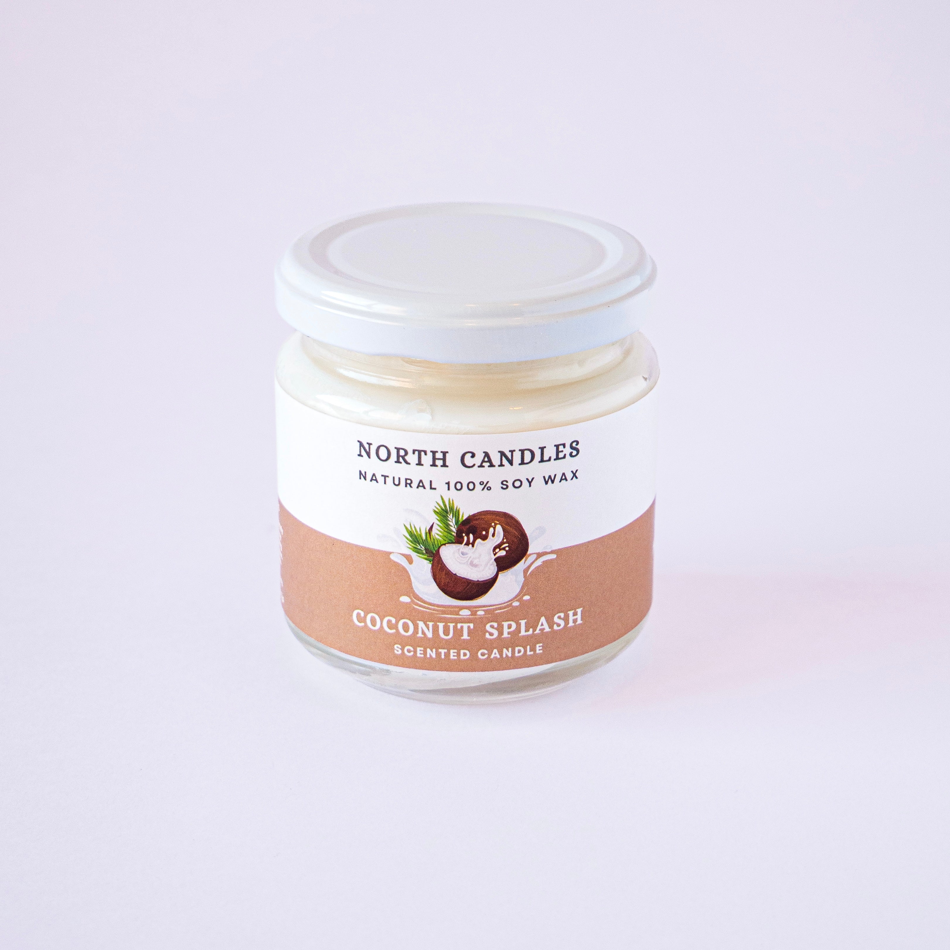 ココナッツスプラッシュビンキャンドル – North Candles