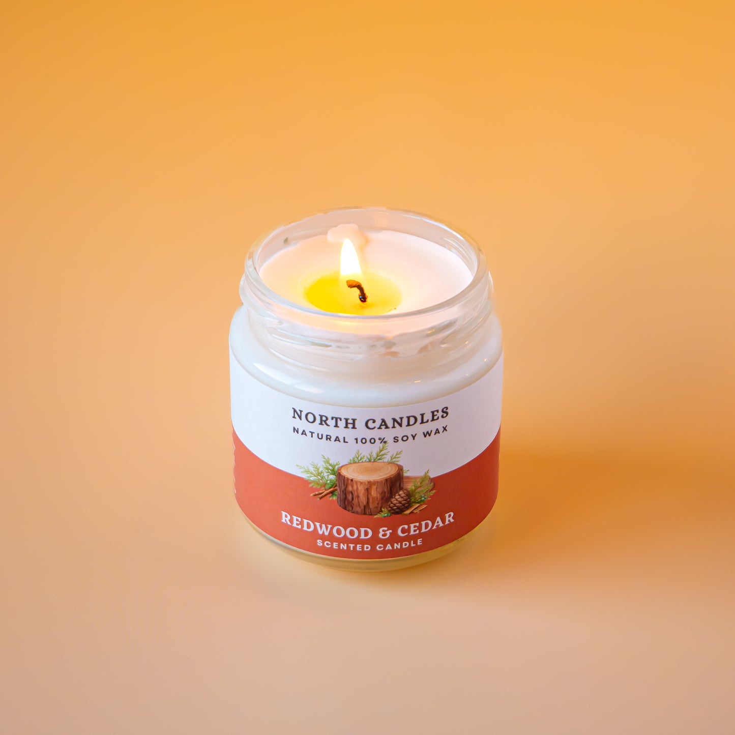 NEW レッドウッド&シダー ビンキャンドル