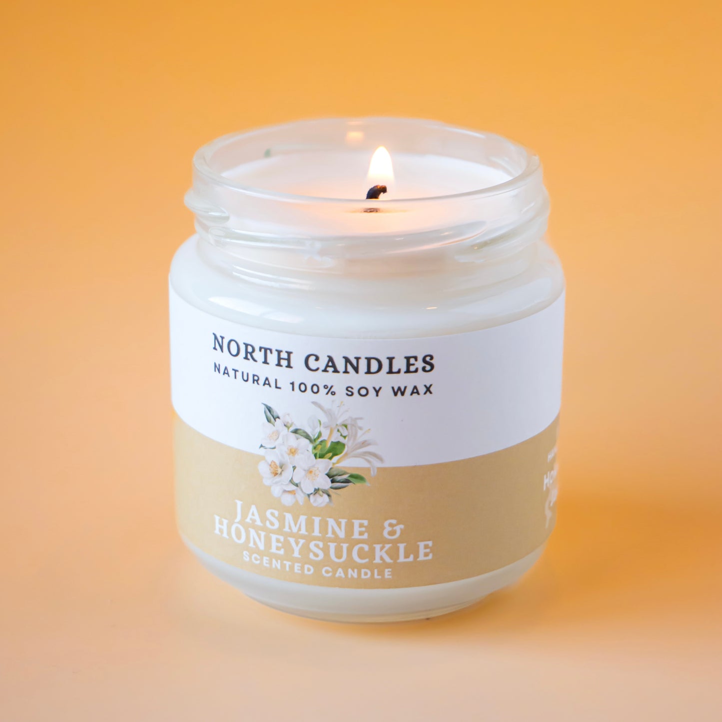 NEW ジャスミン&ハニーサックル ビンキャンドル