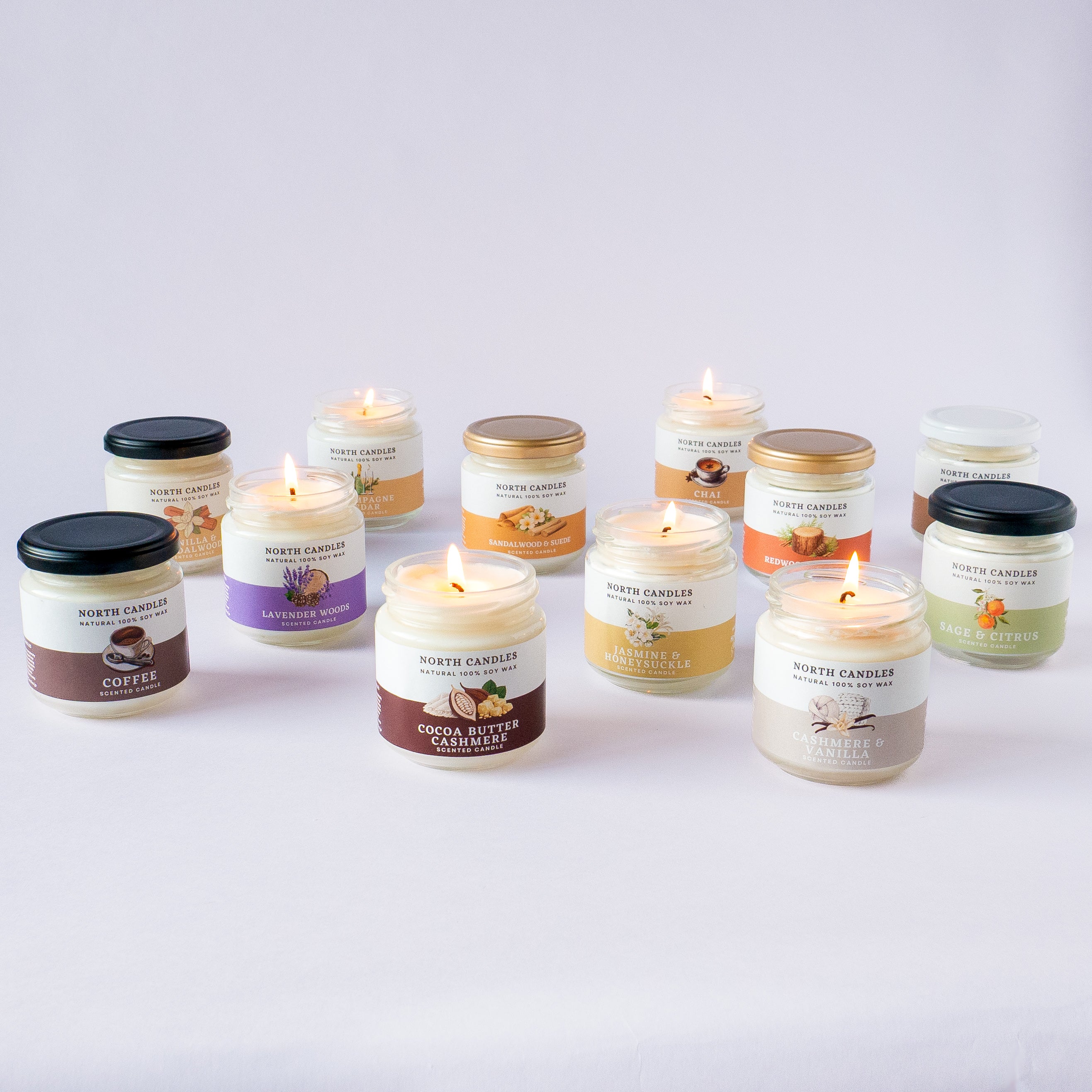 NEW おすすめトライアル 12 x お得セット (SAVE 32-40%) – North Candles