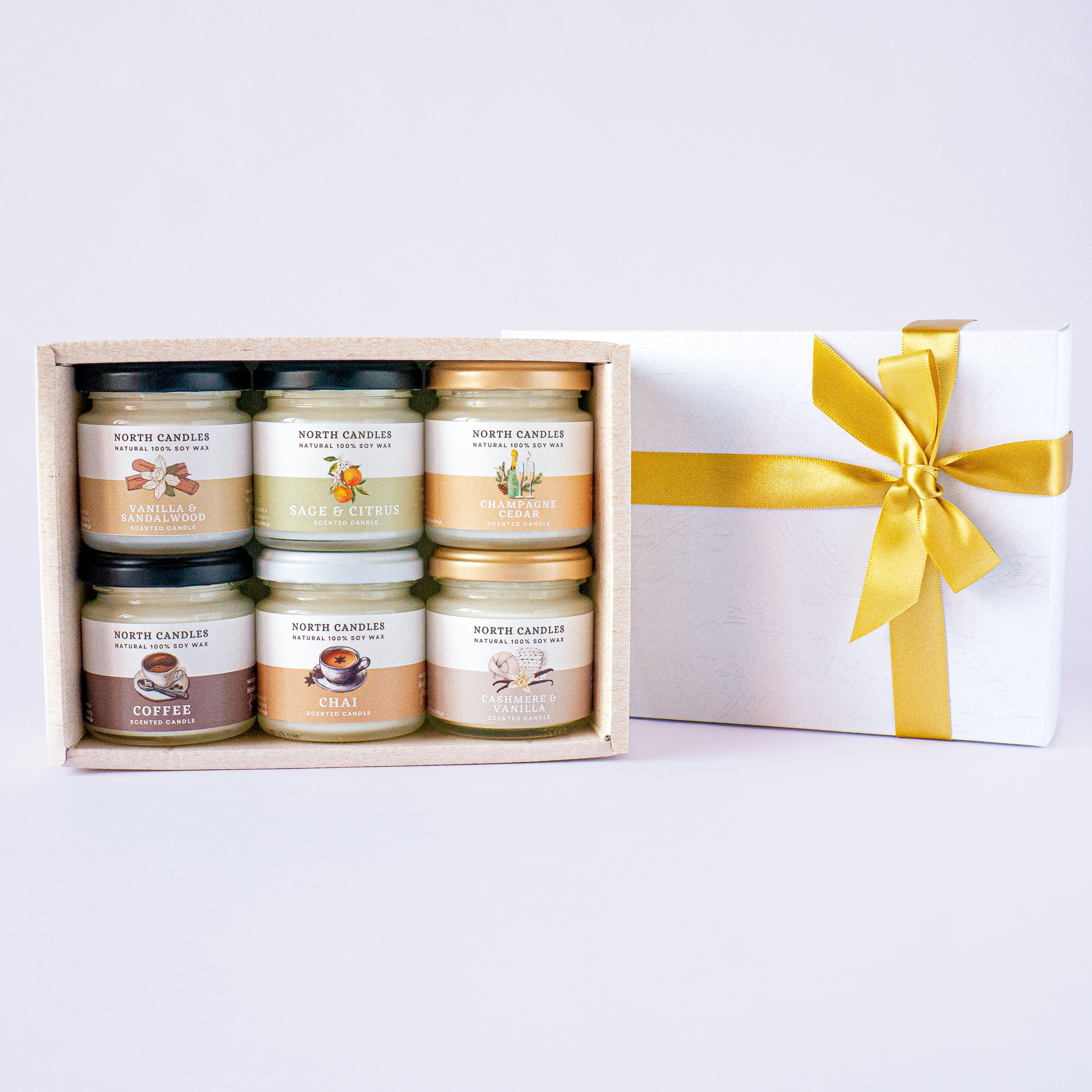 アロマビンキャンドルセット (SAVE 15-20%) ソイキャンドル ノース