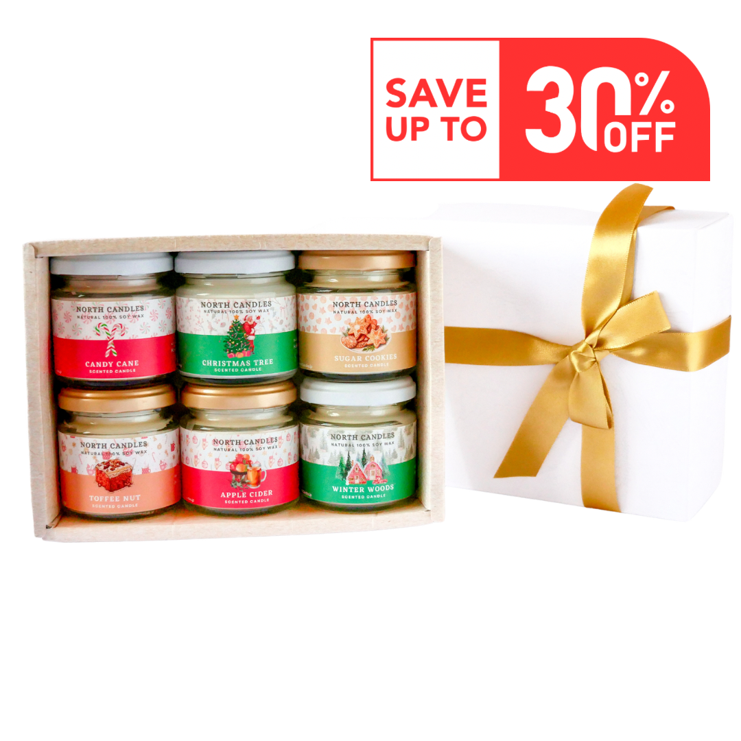 *NEW* Christmas 6 x Candle Set (SAVE 25-35% OFF!)