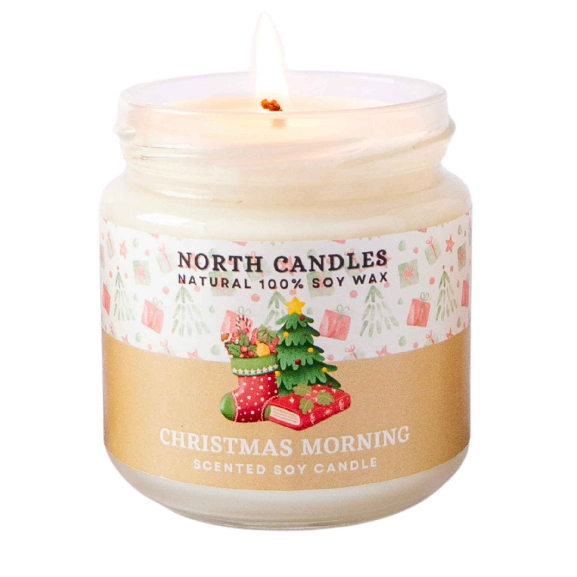 クリスマスキャンドル クリスマスモーニングアロマソイキャンドル