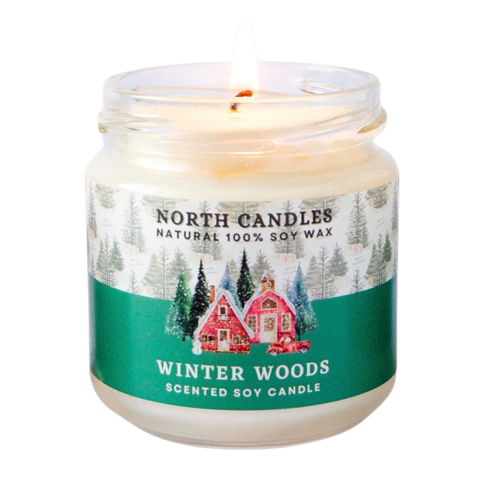 クリスマスキャンドル ウィンターウッズアロマソイキャンドル North