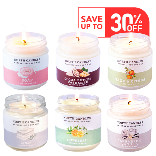 クリーンキャンドル 6 x お得セット (SAVE 25-30%)