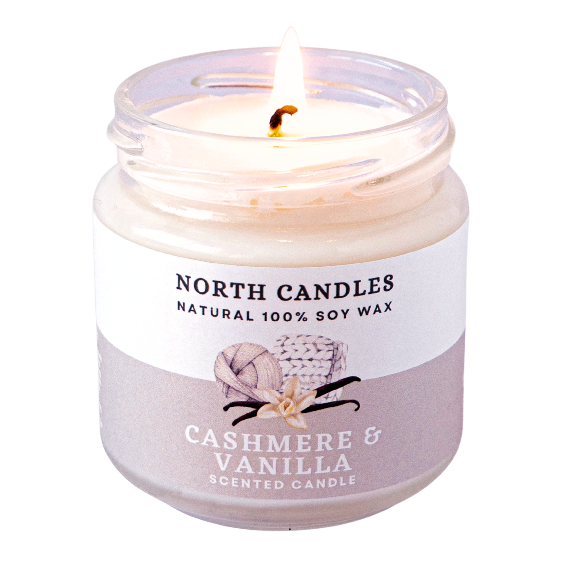 バニラ&カシミア ビンキャンドル – North Candles バニラ&カシミア ビンキャンドル – North Candles