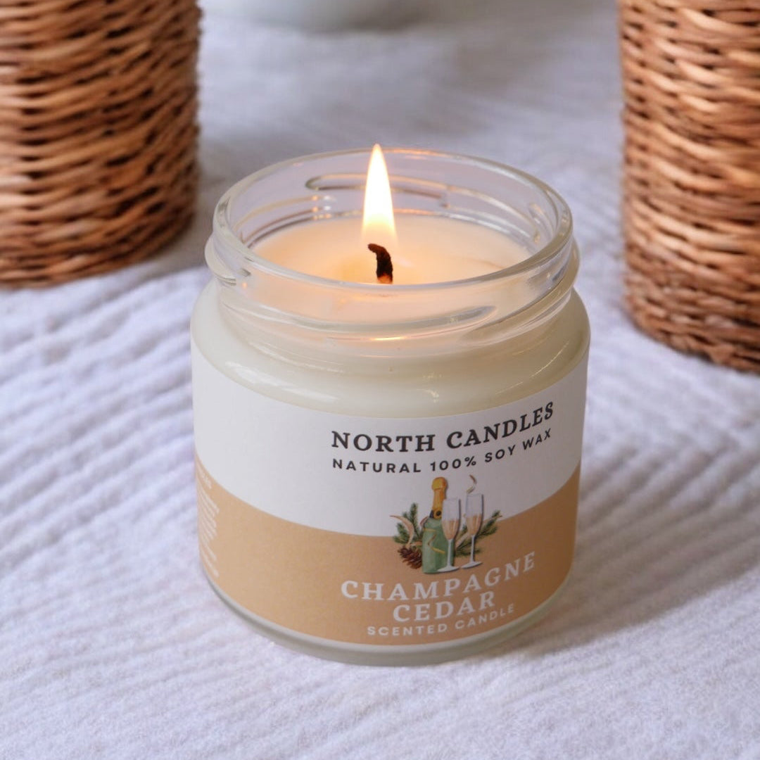 *NEW* Champagne Cider Scented Soy Candle