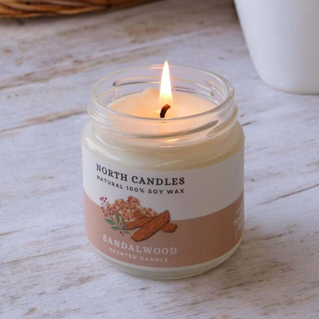 *NEW* Sandalwood Scented Soy Candle