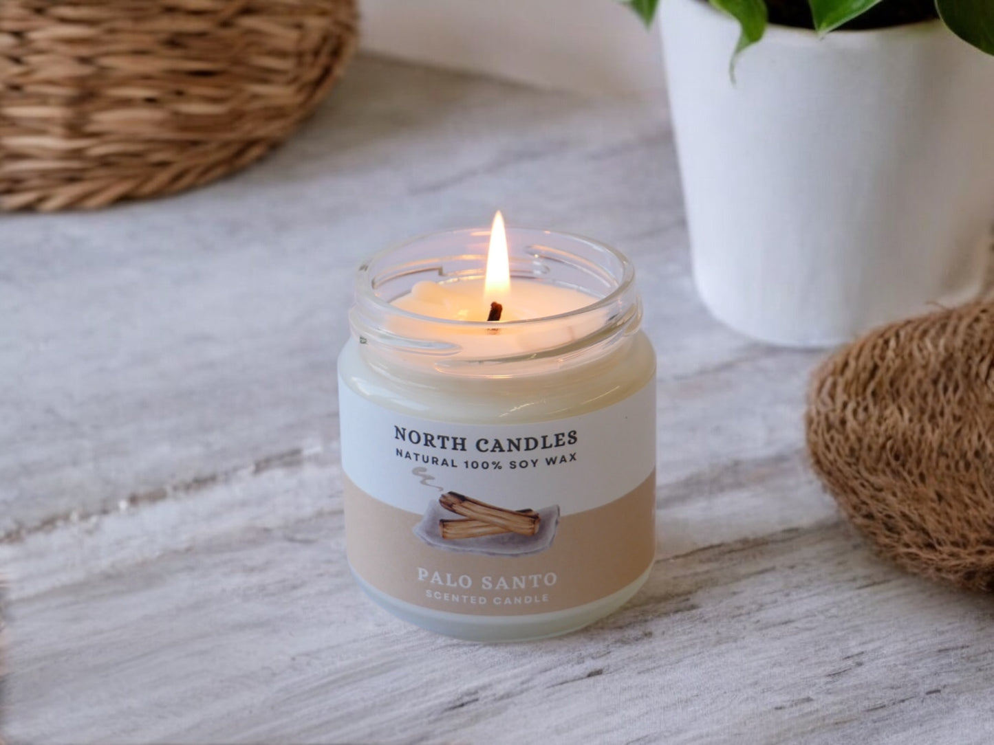 *NEW* Palo Santo Scented Soy Candle