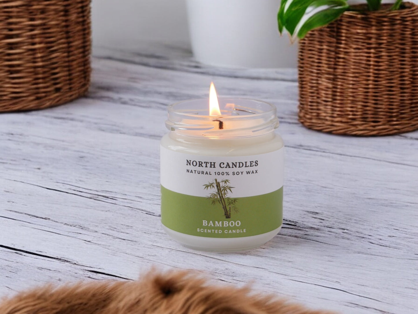 *NEW* Bamboo Scented Soy Candle