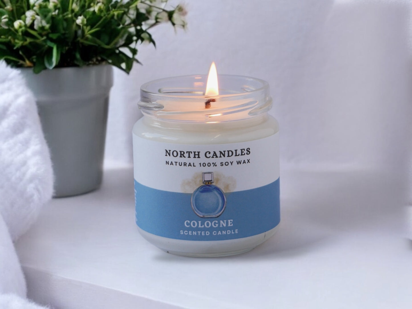 *NEW* Cologne Scented Soy Candle